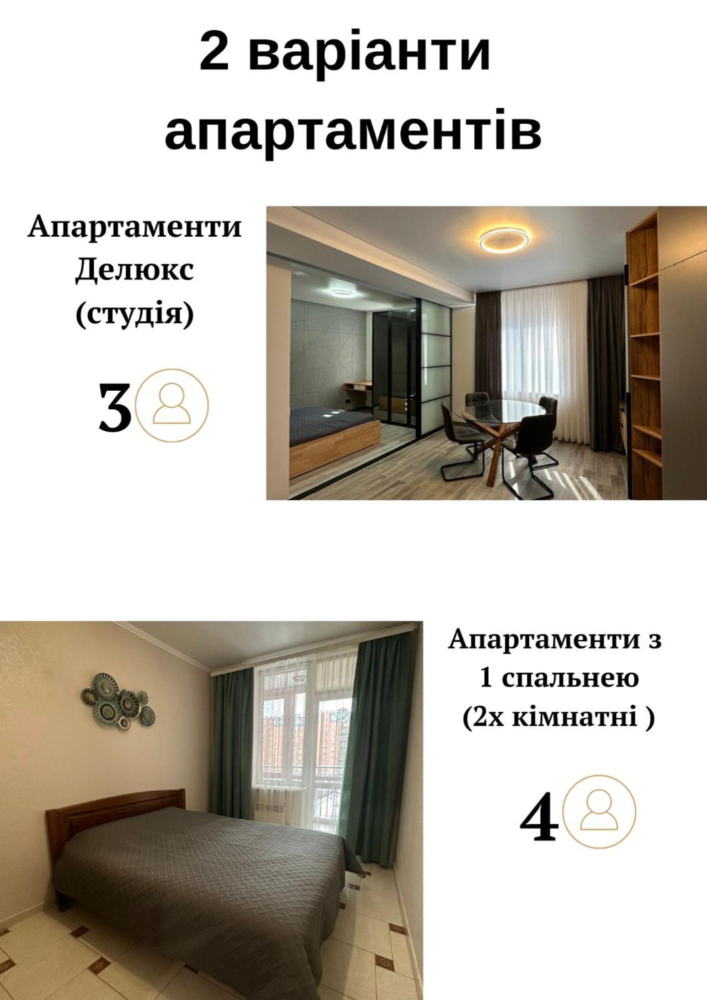 2Х Кімнатні Апартаменти На Володимира Великого-Парк Шевченка * Chernivtsi